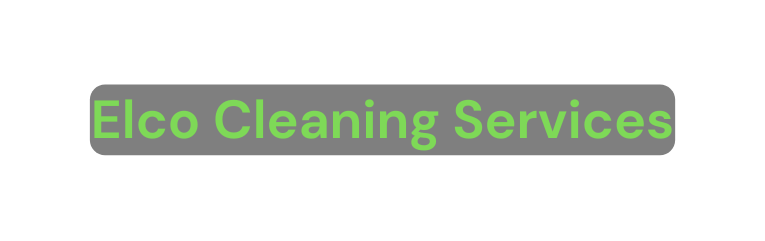 Elco Cleaning Services